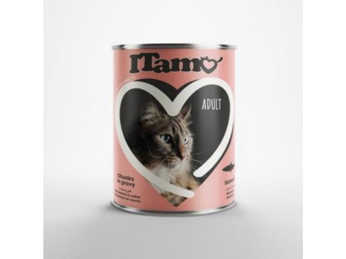 Salmon Pieces In Gravy 400g Wet Cat Food Itamo Canned