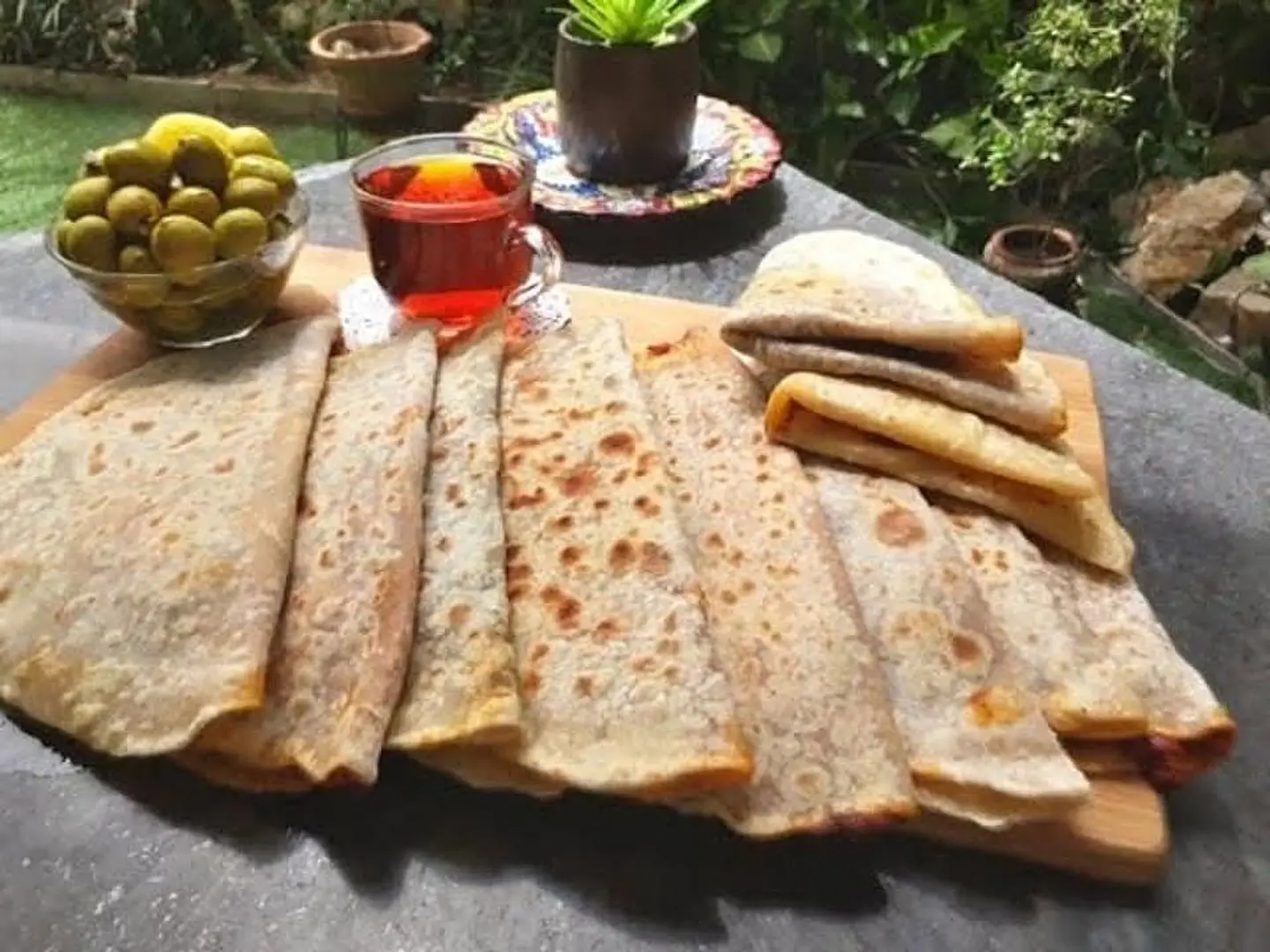 Falafel And Cheese Pie