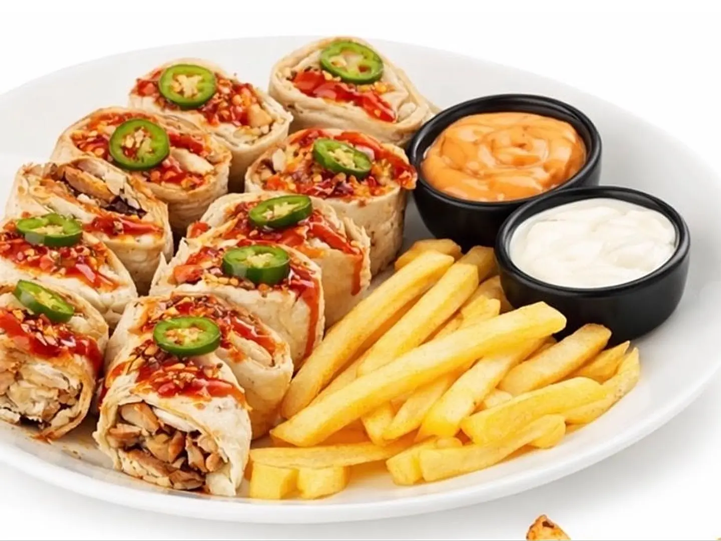 Spicy Shawarma Platter Double