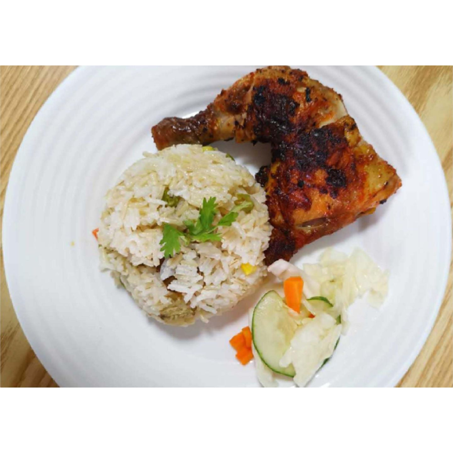 Half Grilled Chicken