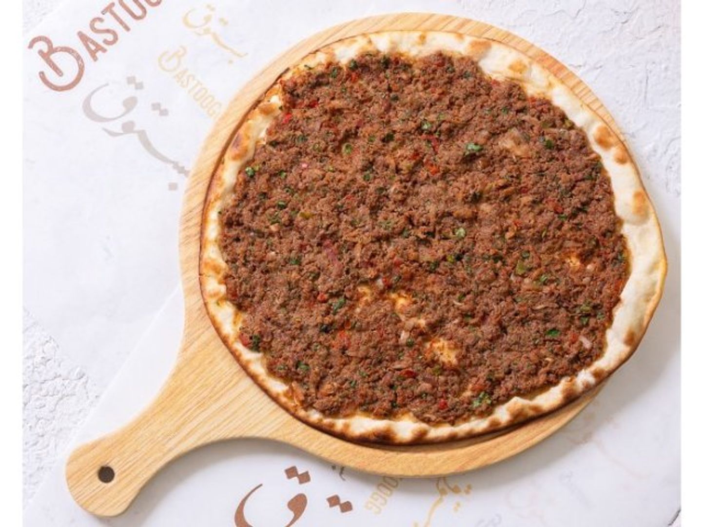 لحم بالعجين