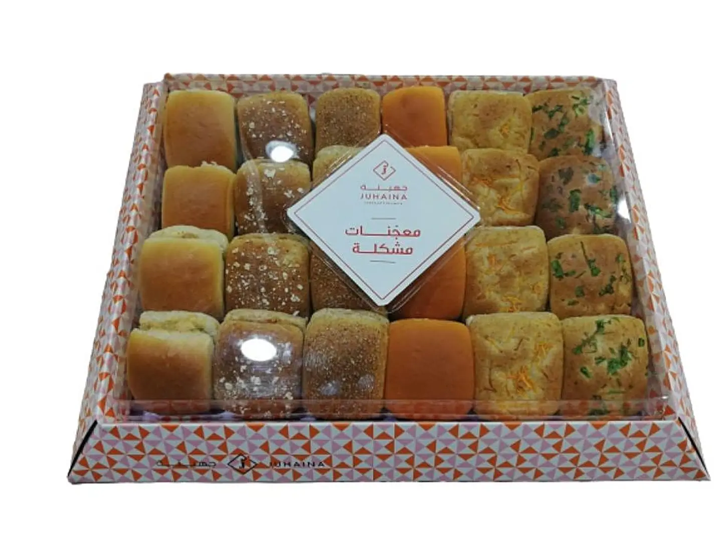علبة معجنات مشكله 650 جرام