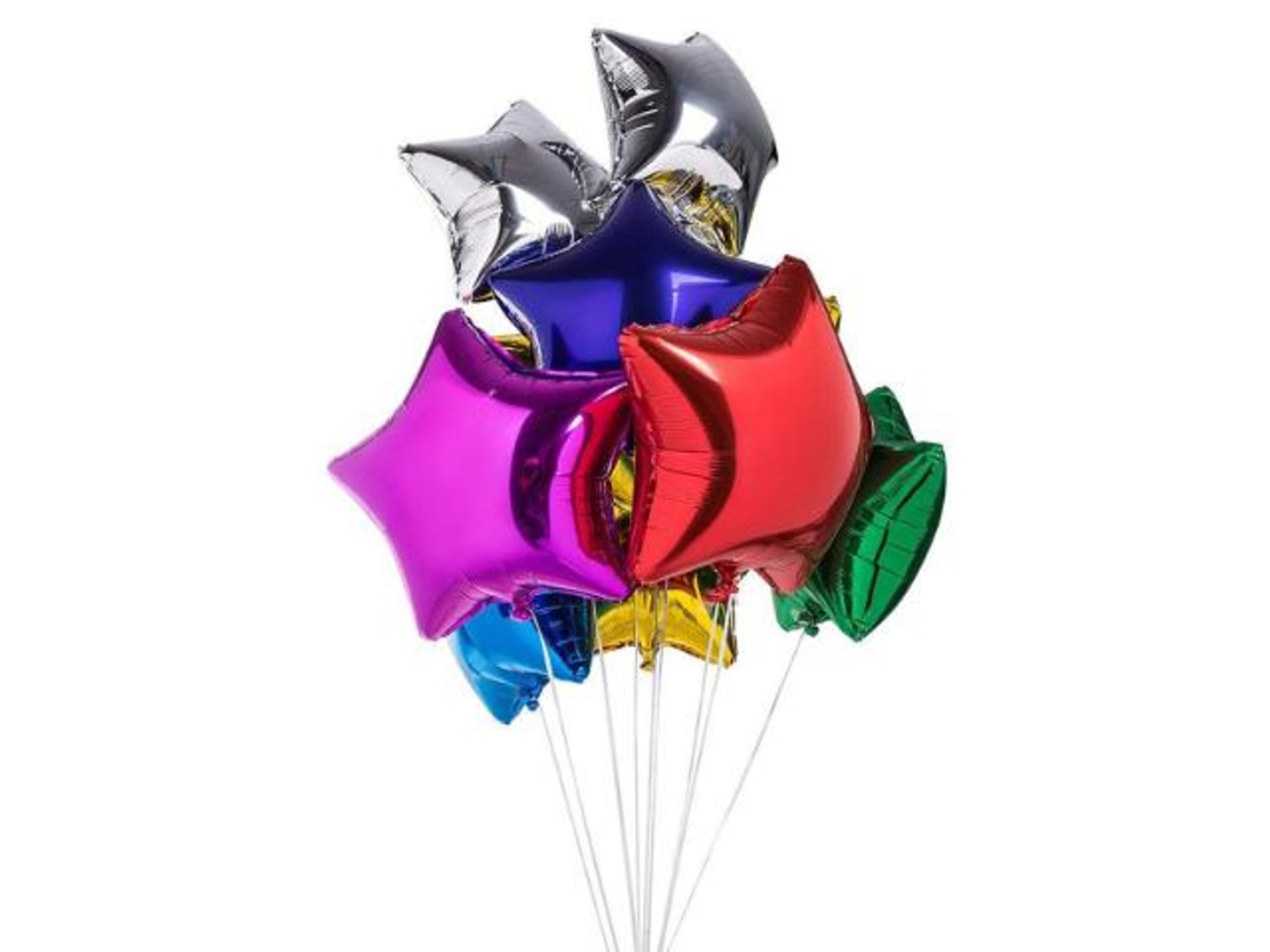 Star Helium Foil Balloon