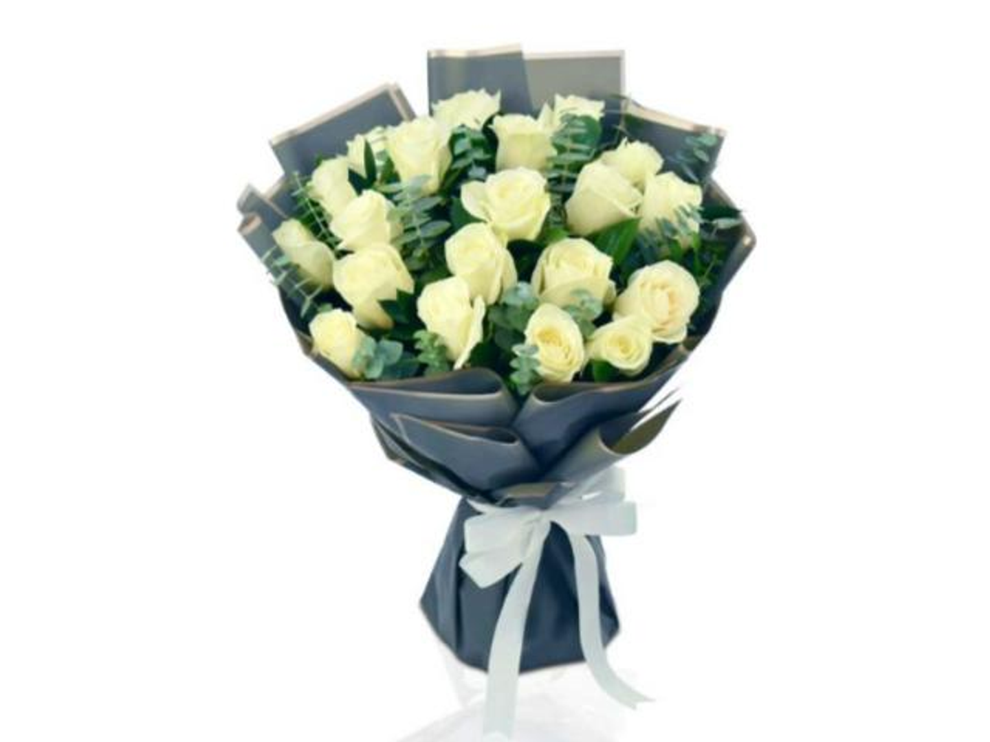 White Rose Bouquet 21