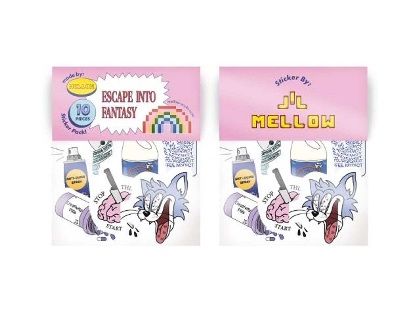 Escape Into Fantasy Stickers Pack