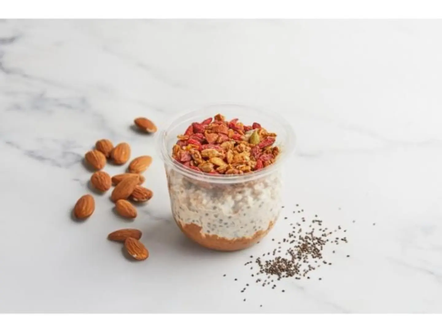 Almond Butter Overnight Oats