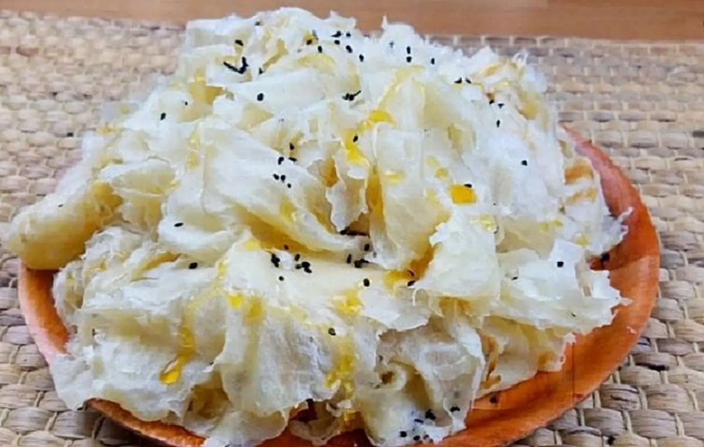 خبز رطب عسل و سمن