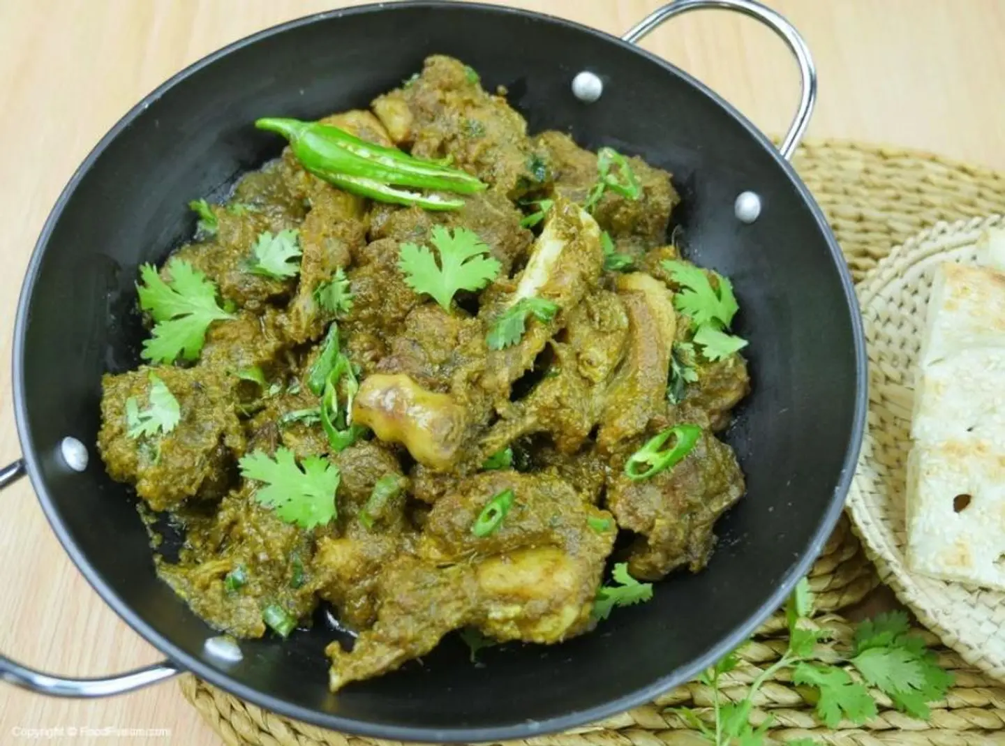 Chicken Green Masala