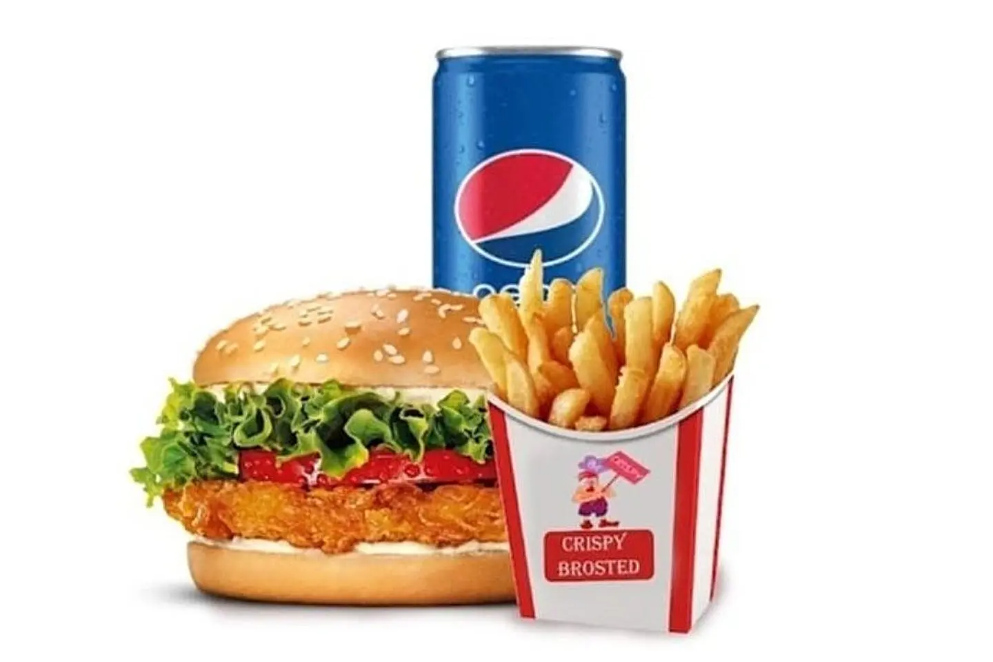 Chicken Burger Single Meal