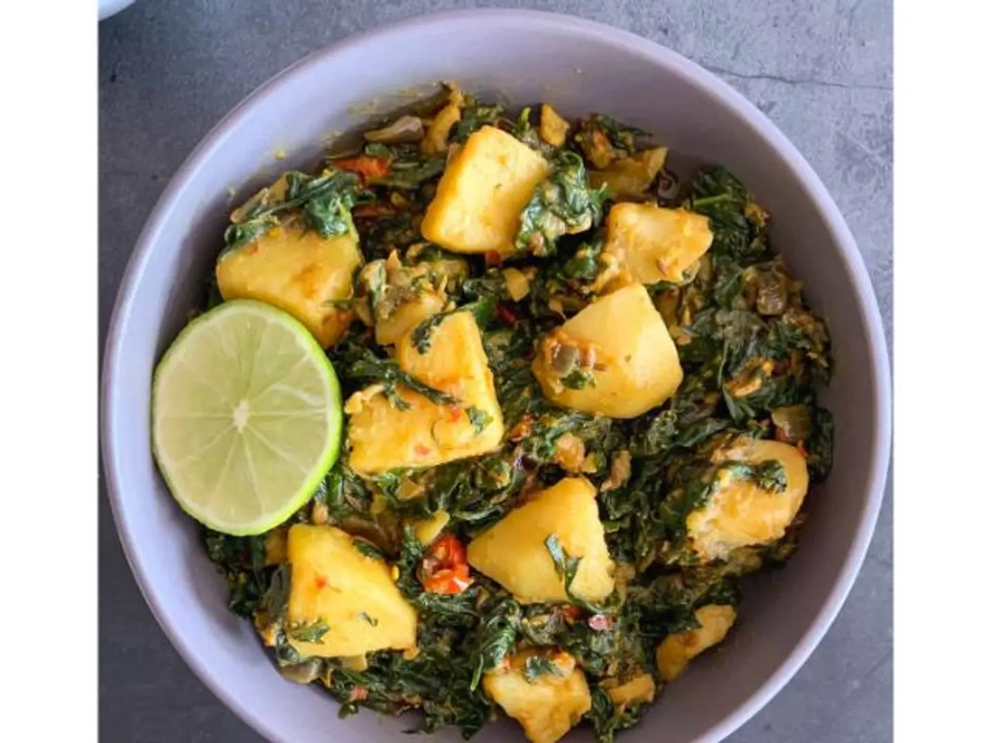 Aloo Palak