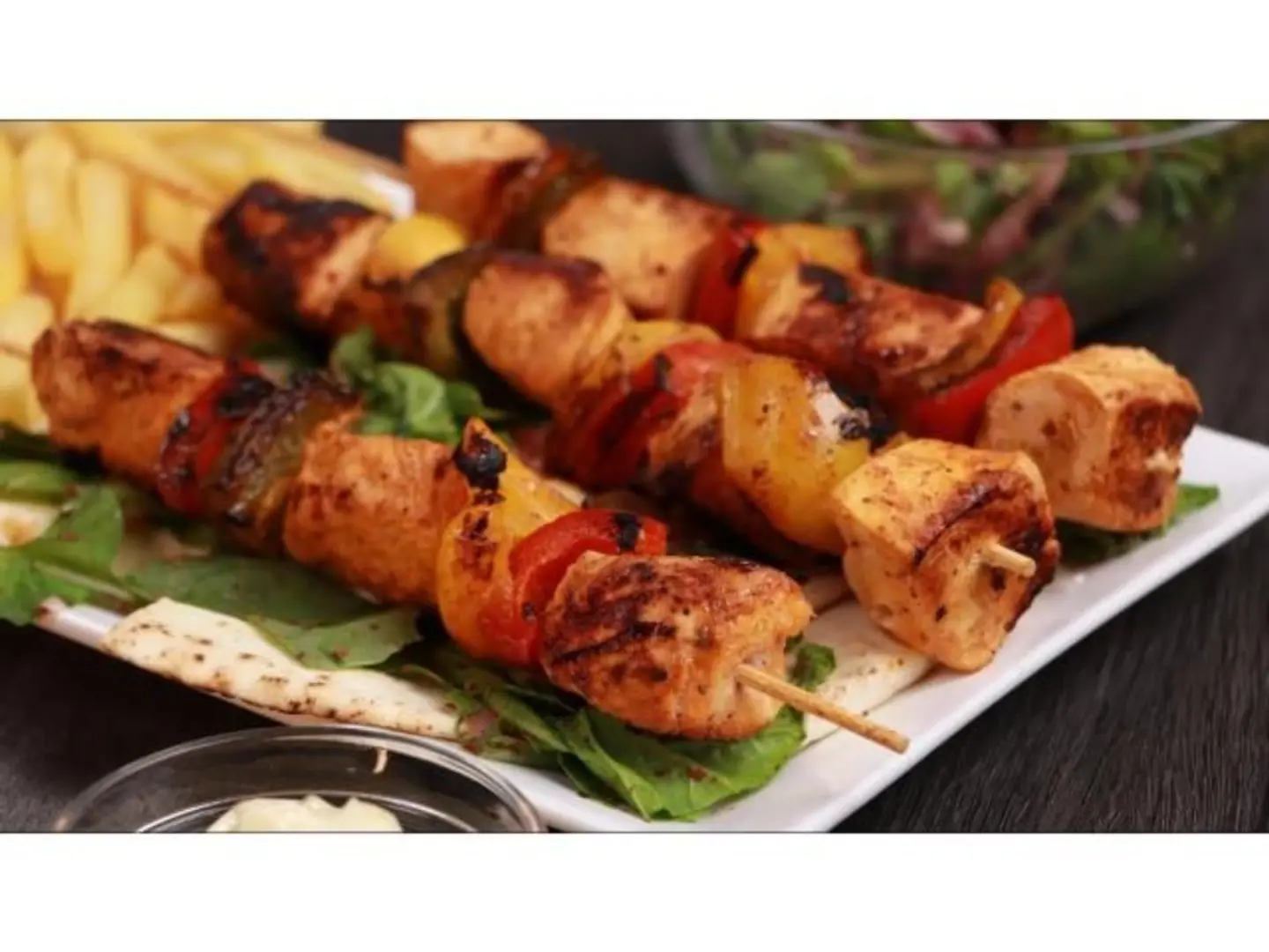 شيش طاووق مع الرز