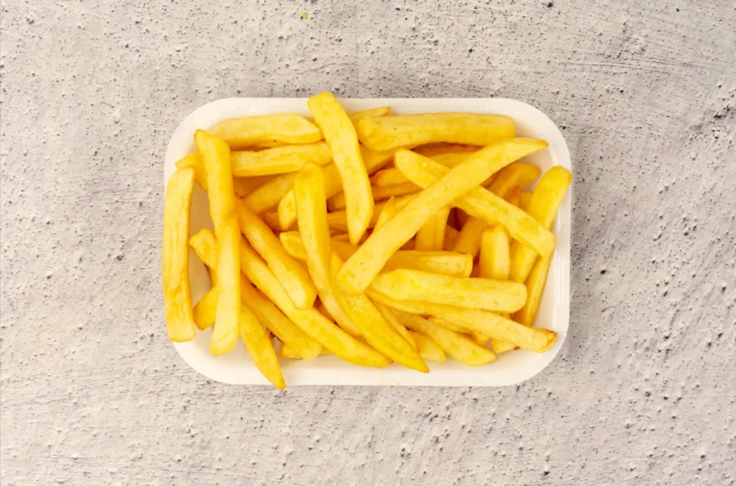 علبة بطاطس كبيرة