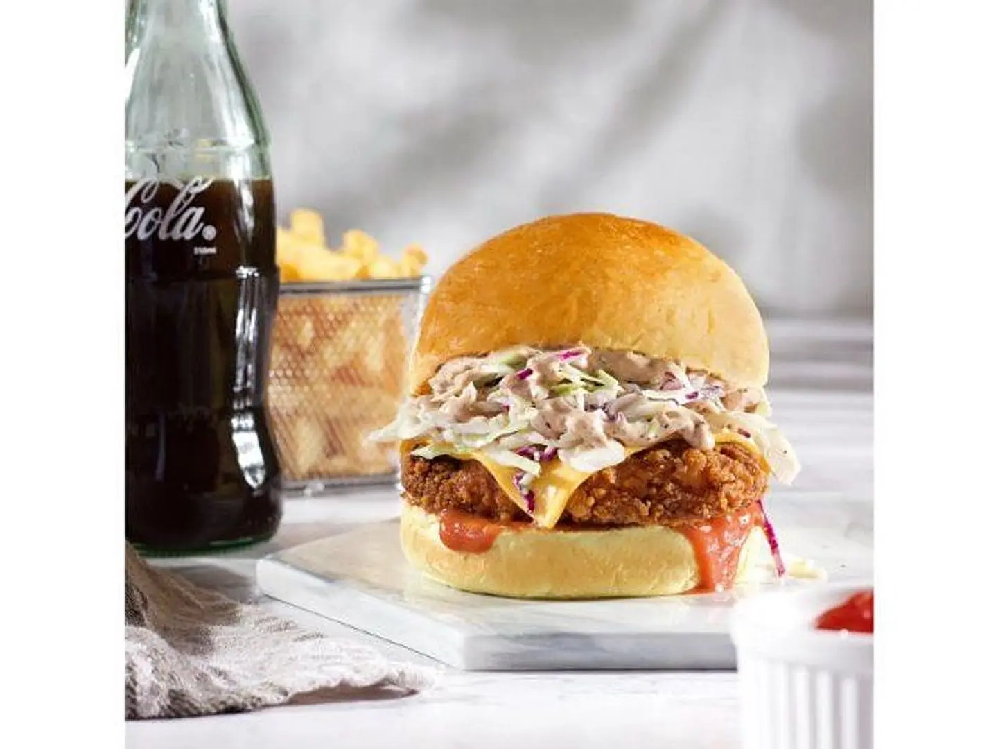 برجر دجاج كرسبي