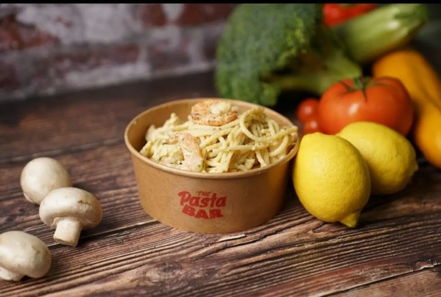 Shrimp With Lemon Pasta