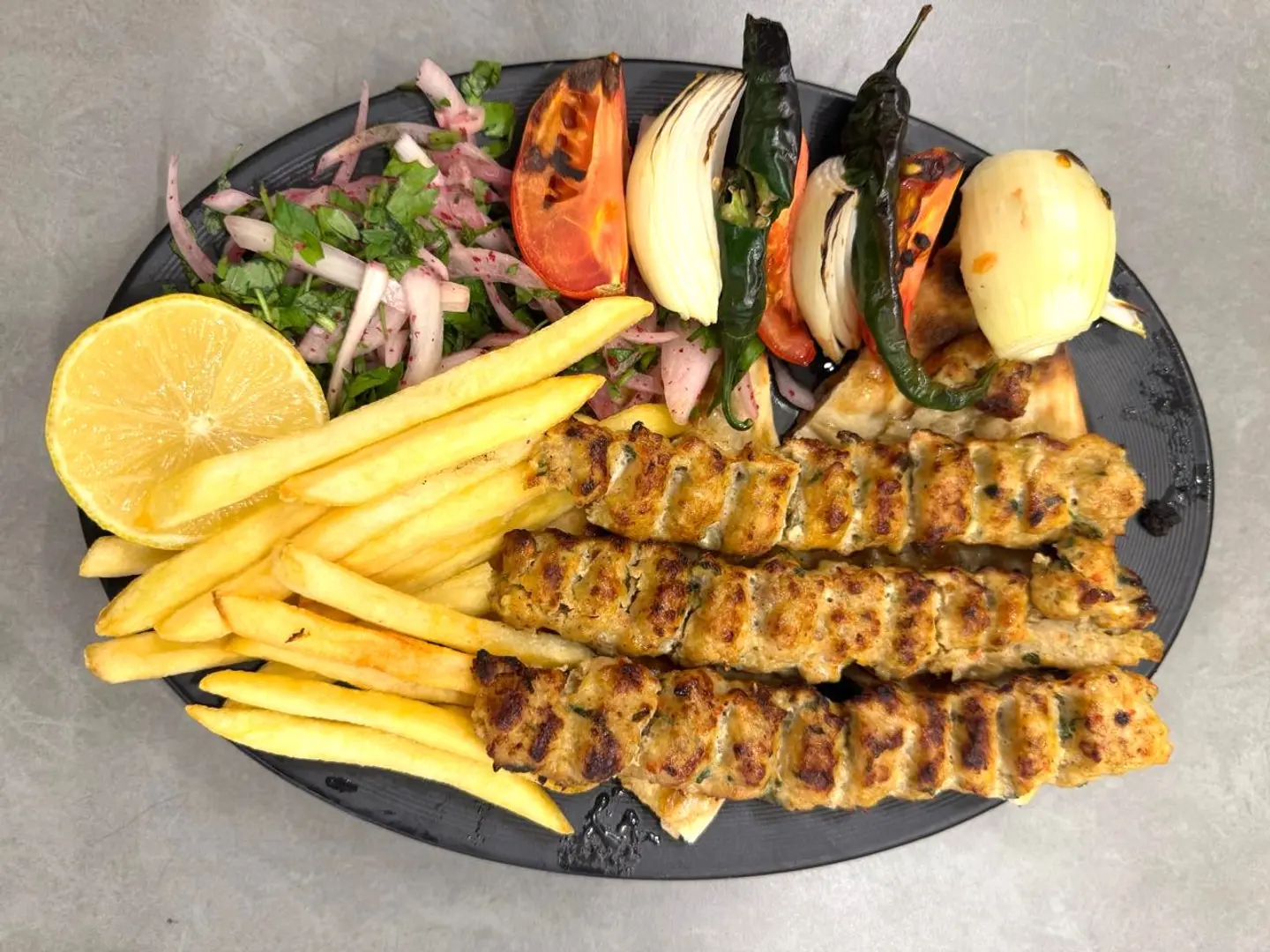 Chicken Kebab For One Person