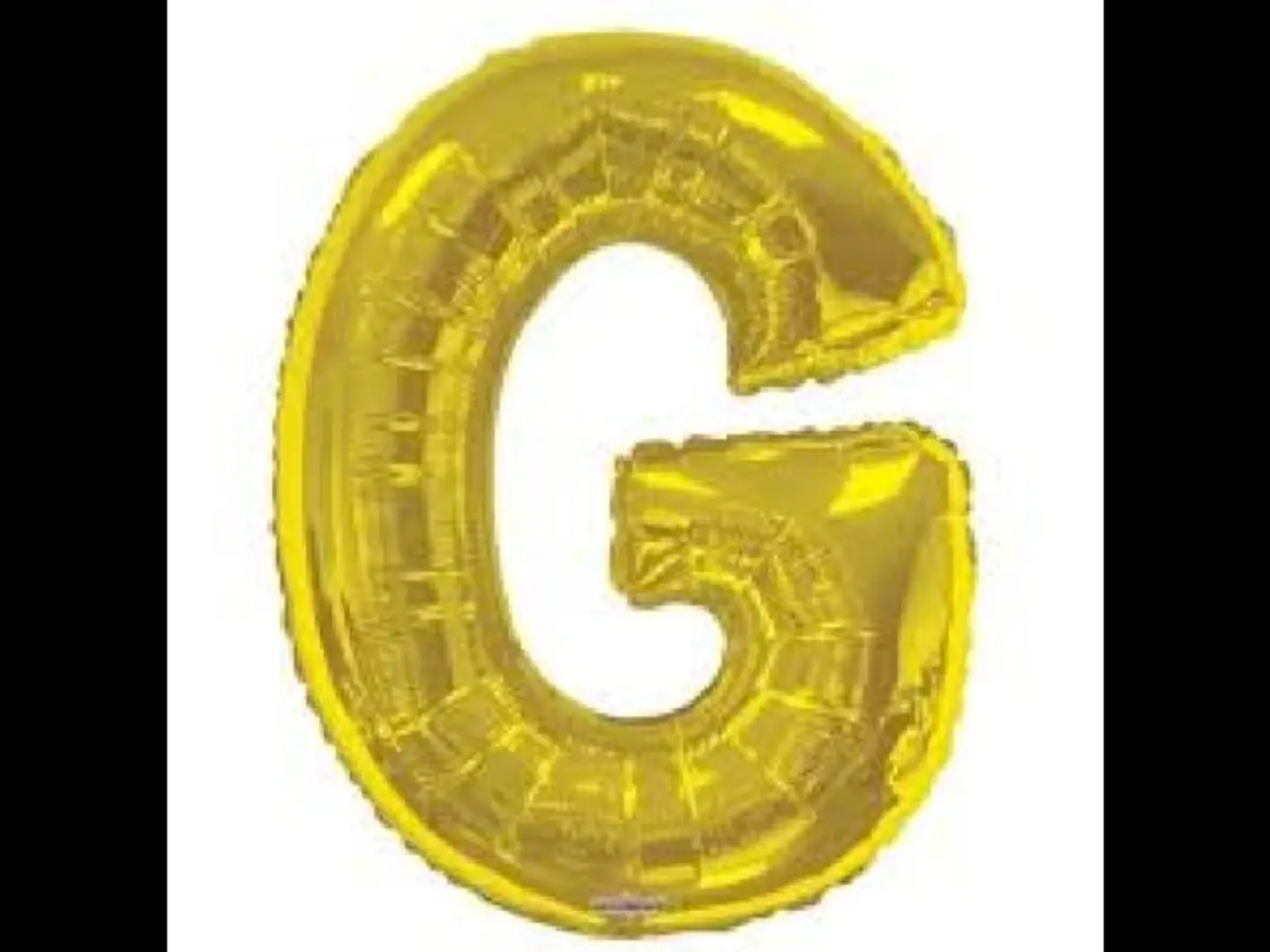 حرف G ذهبي