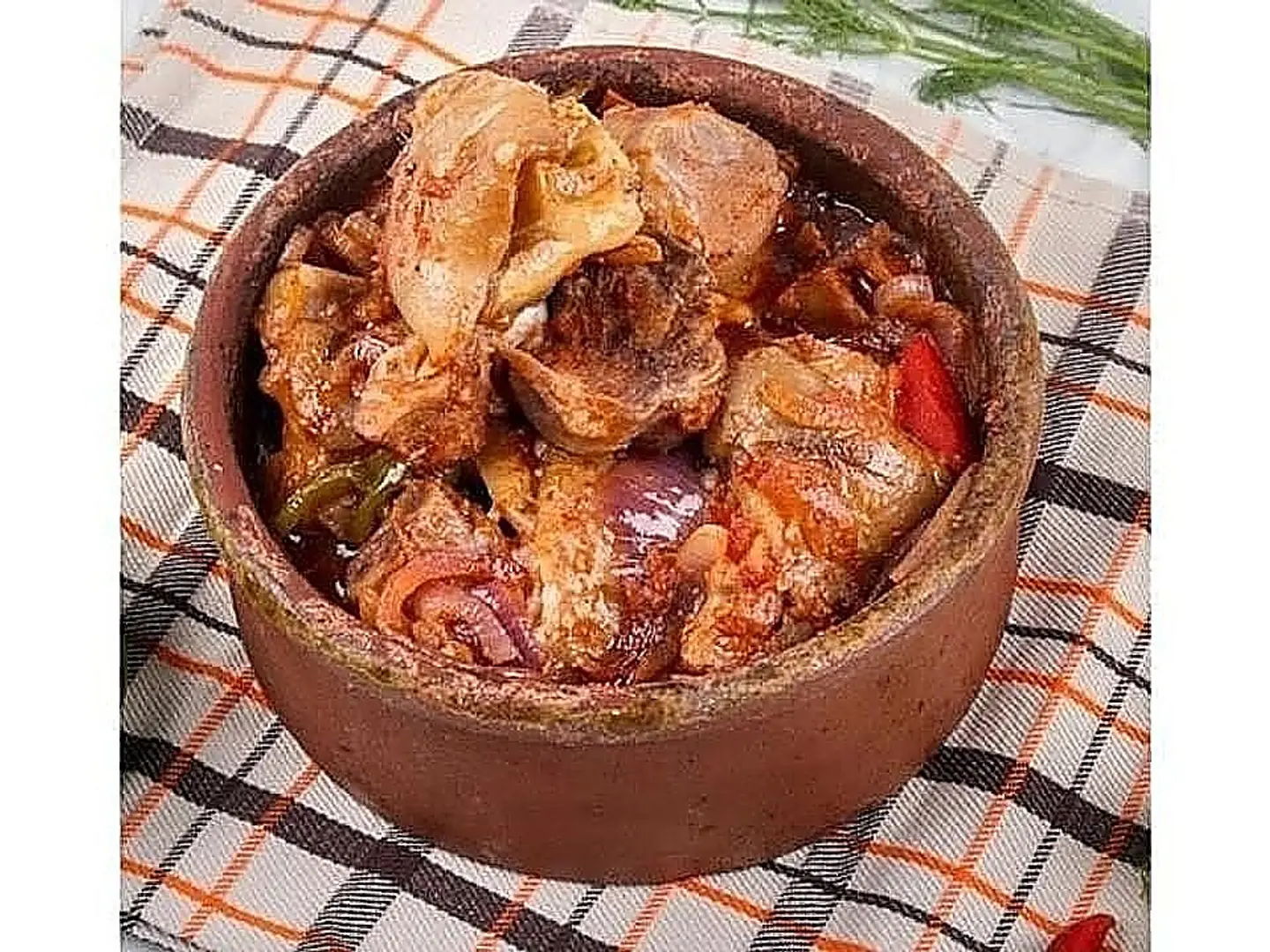 وجبة طاجن عكاوي فرن