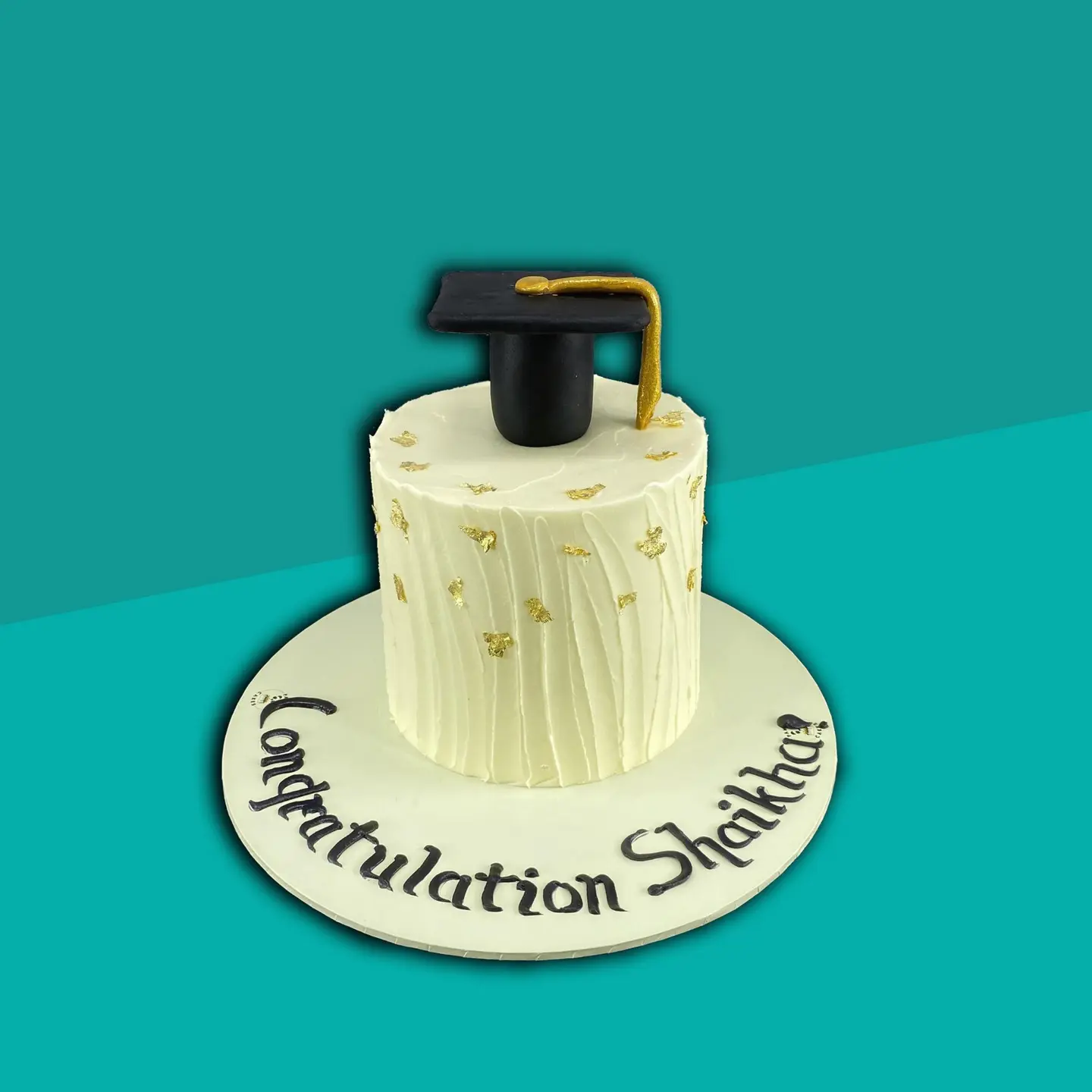 Elegant Graduation Cake