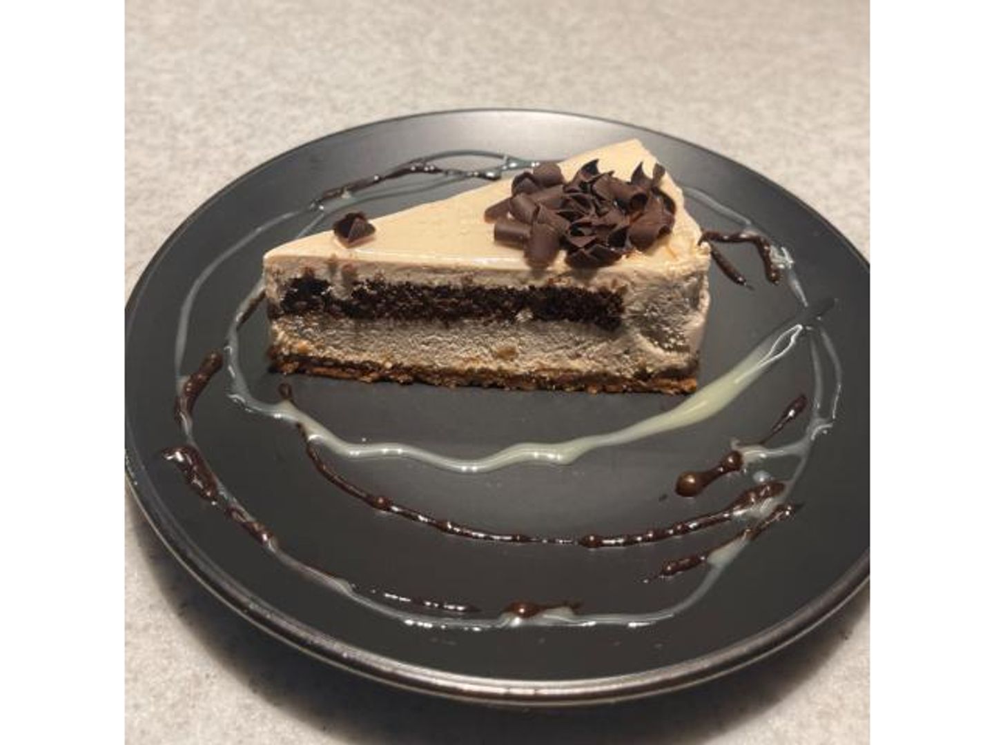 Crispy Coffee Cheesecake