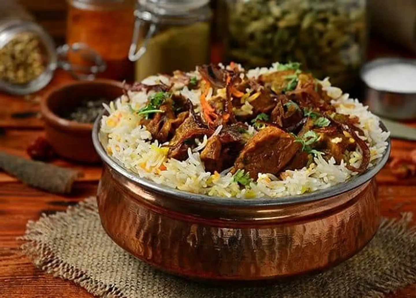 Meat Biryani