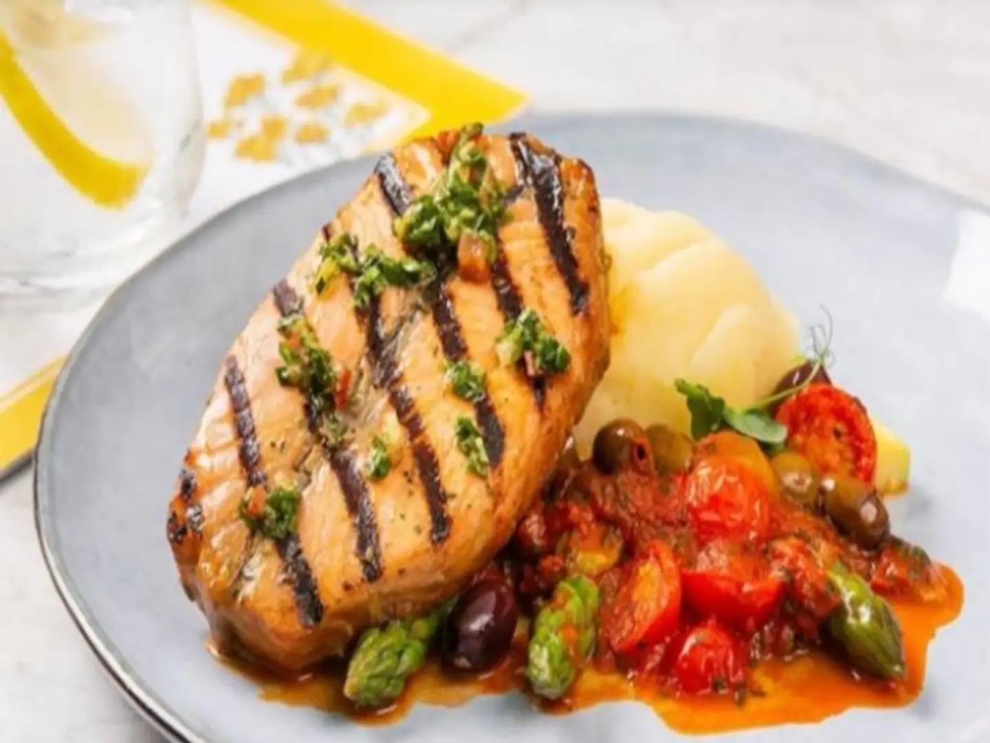 Grilled Salmon