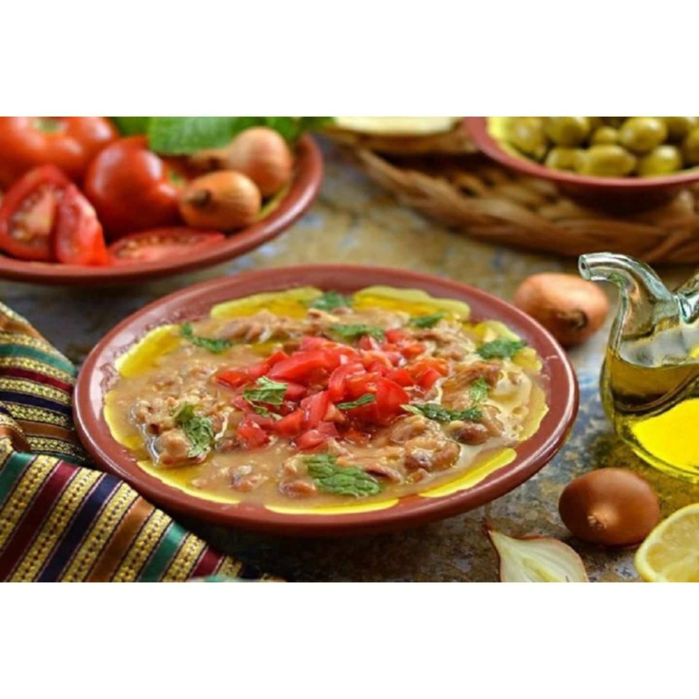صحن فول حسب الطلب