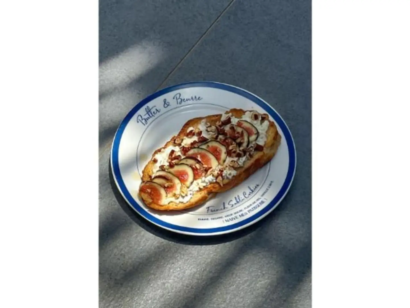 جبنة الماعز و التين