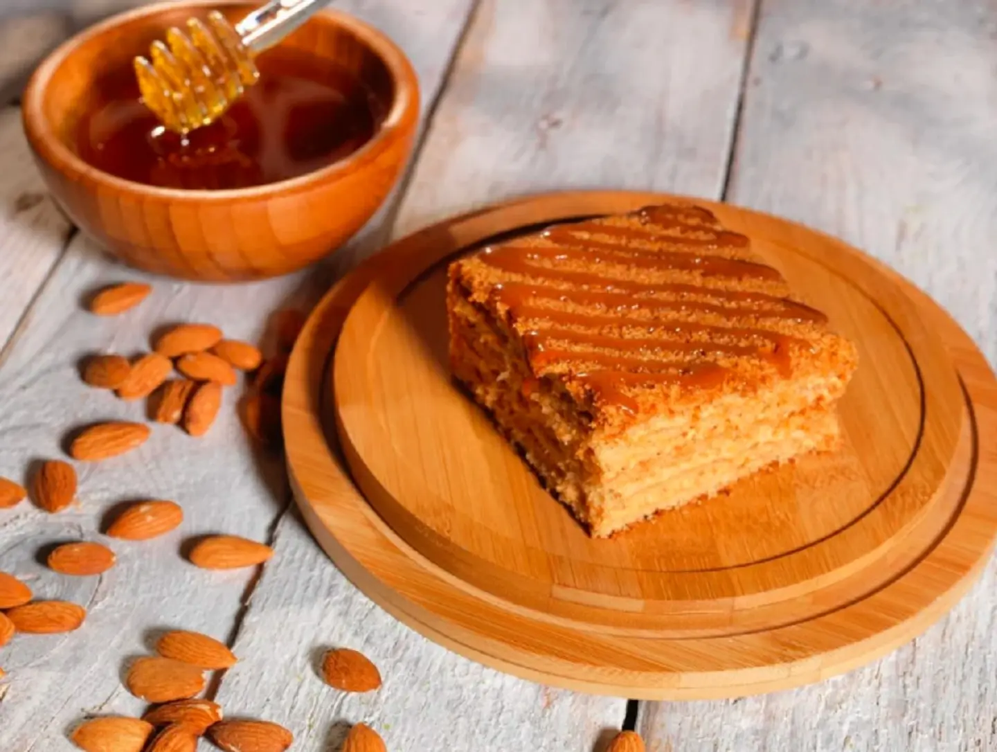 كيكة العسل الشيشانية