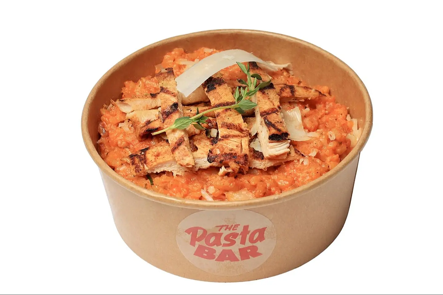 Pink Chicken Risotto