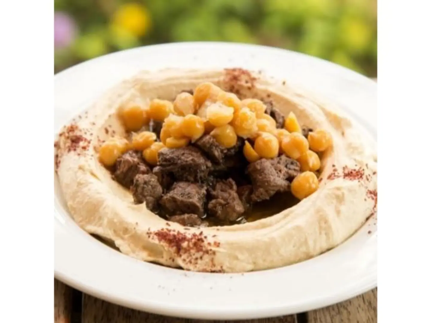 Hummus With Meat