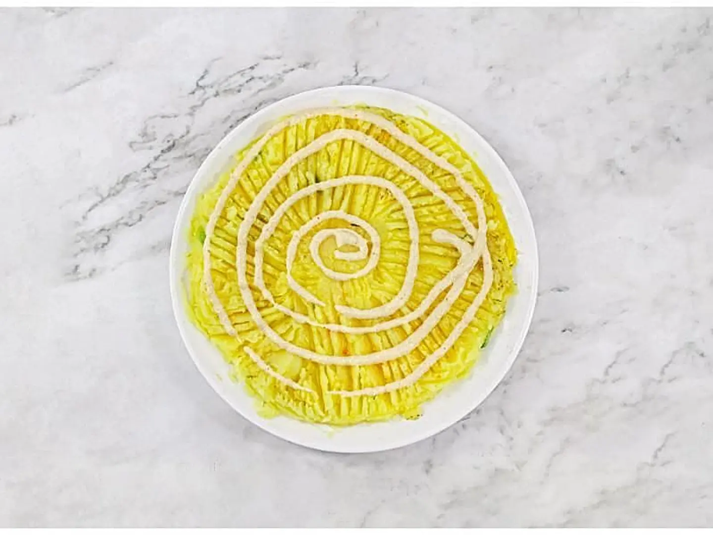 علبة بطاطس مهروس