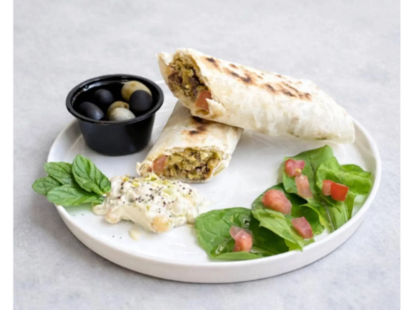 Falafel Wrap Sandwich