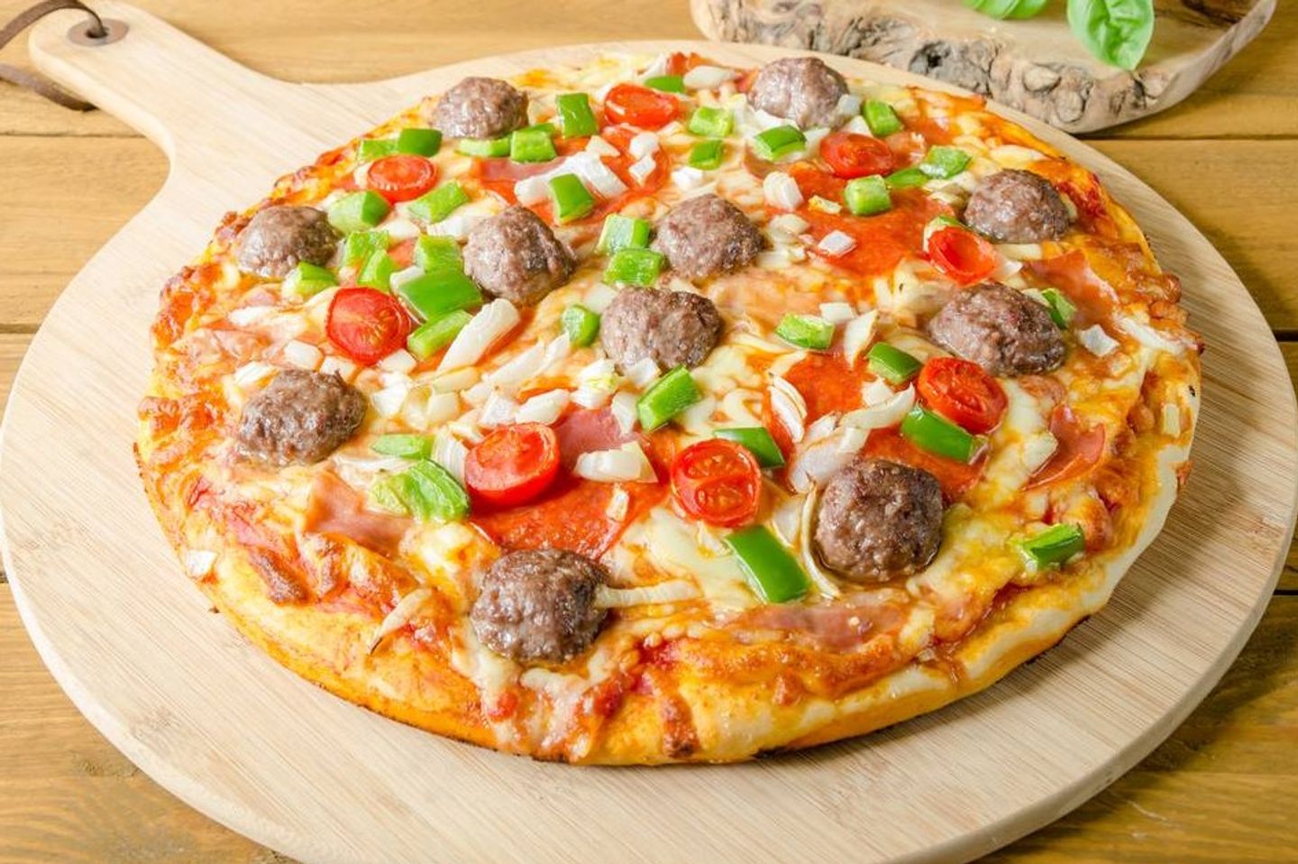 Minced Meat Pizza
