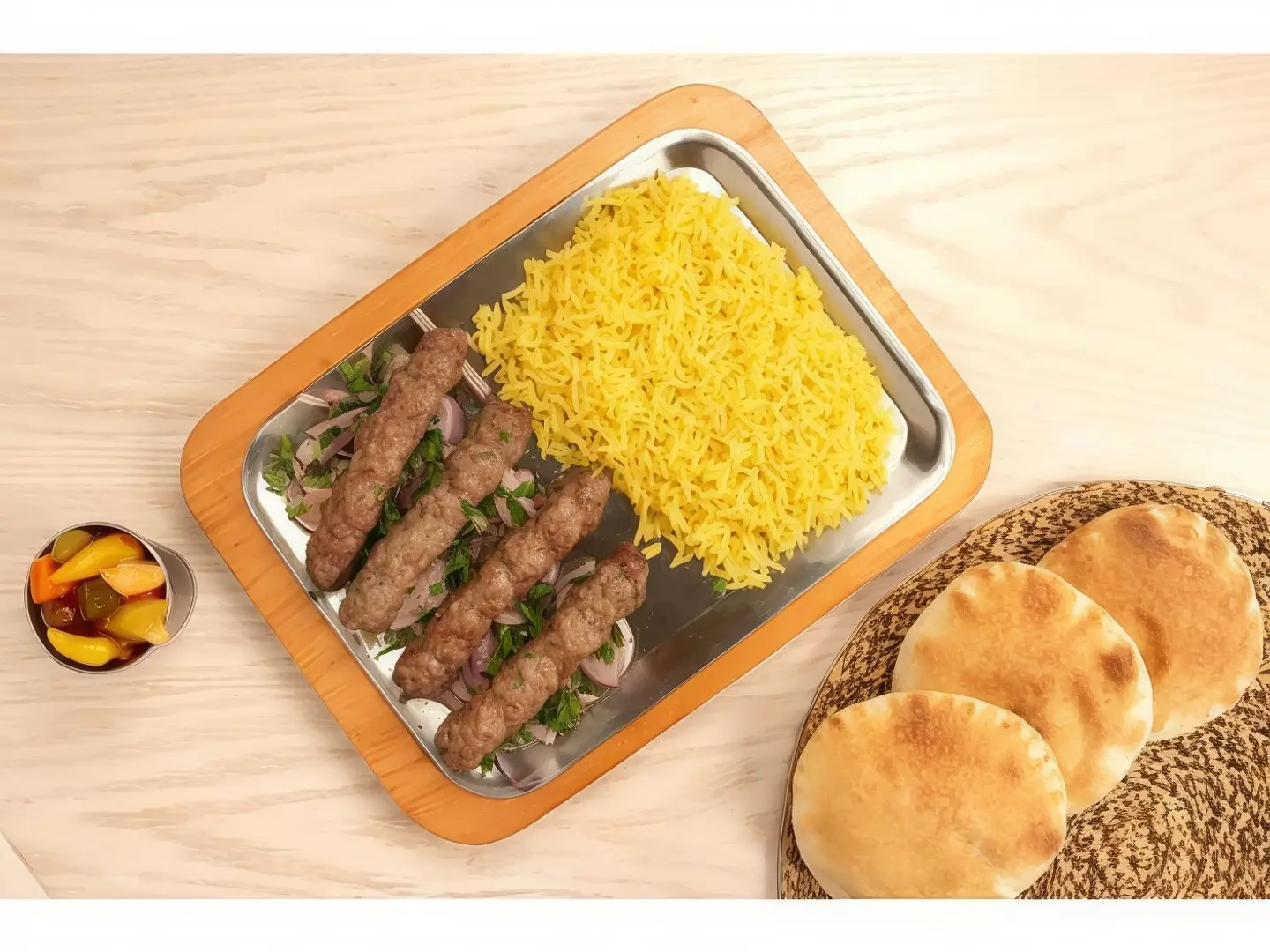 كفته مشويه عالفحم
