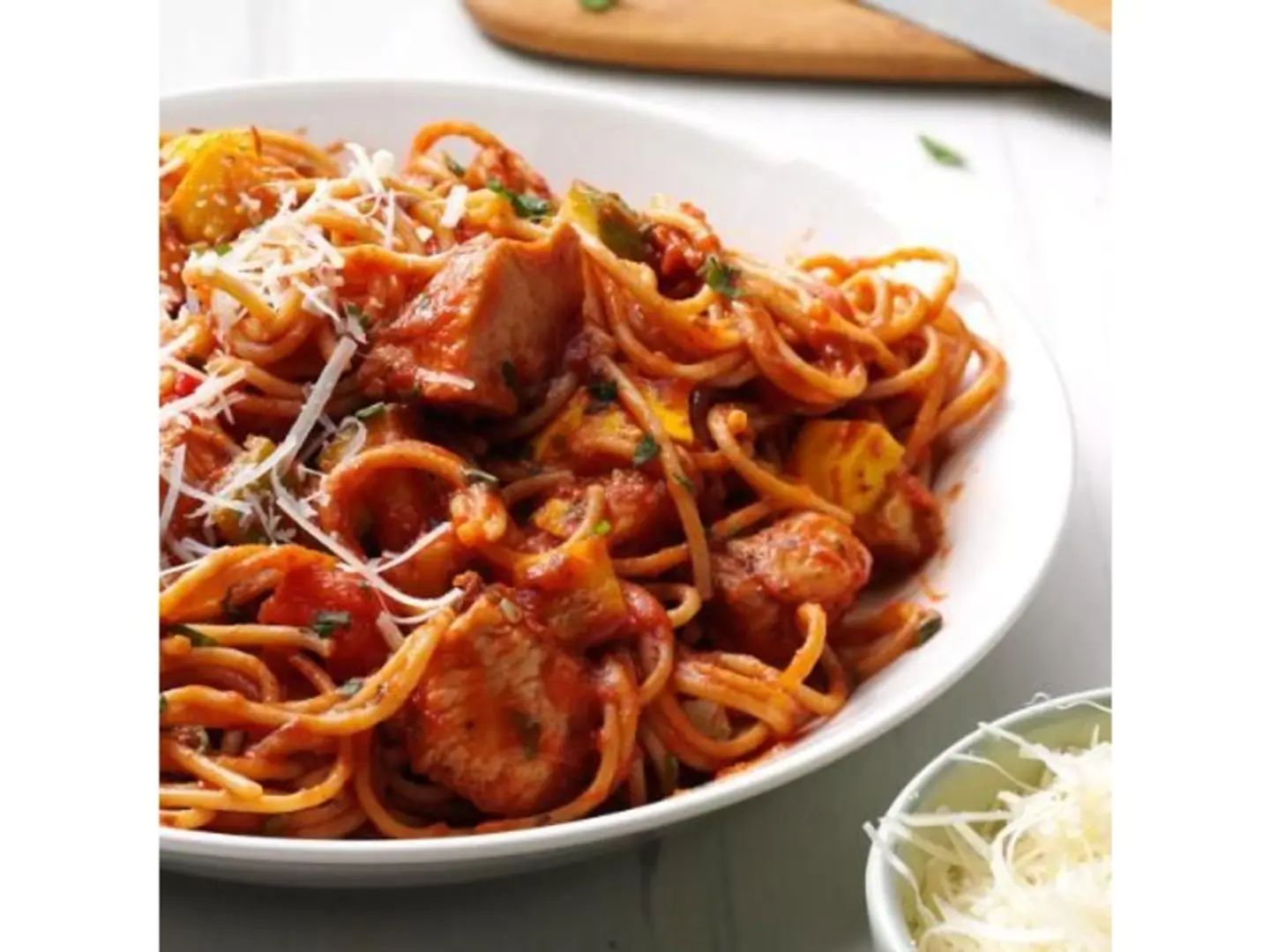 Oriental Pasta With Chicken