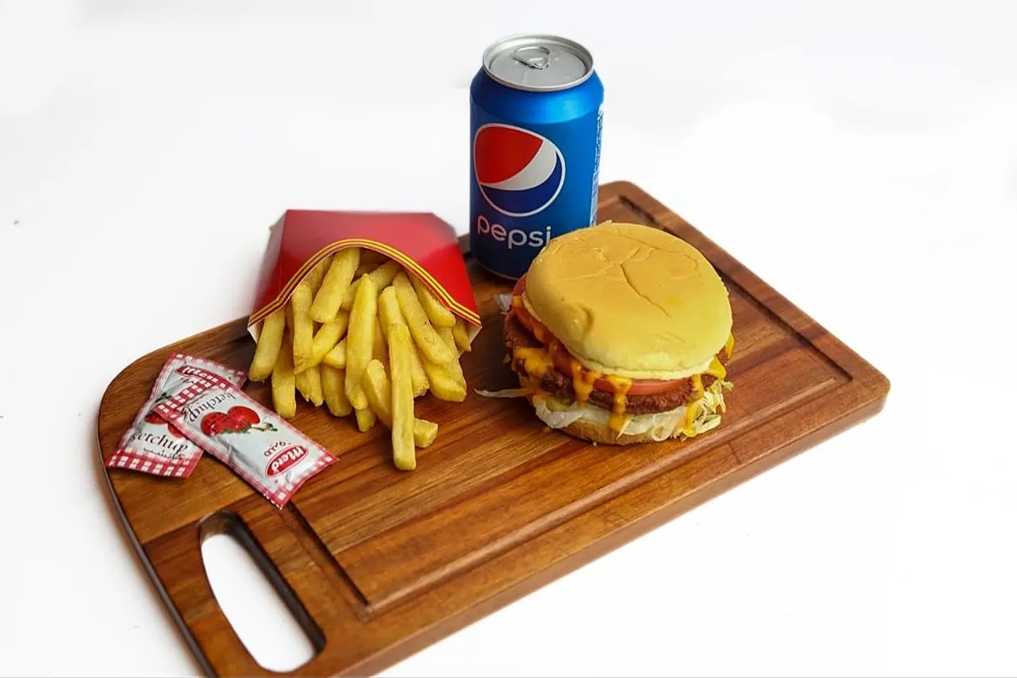 وجبه برجر دجاج