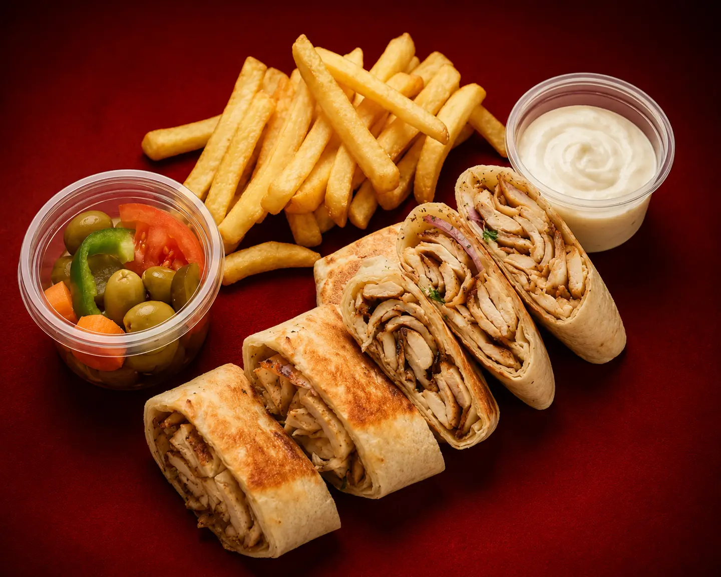 Original Beirut Arabic Chicken Shawarma