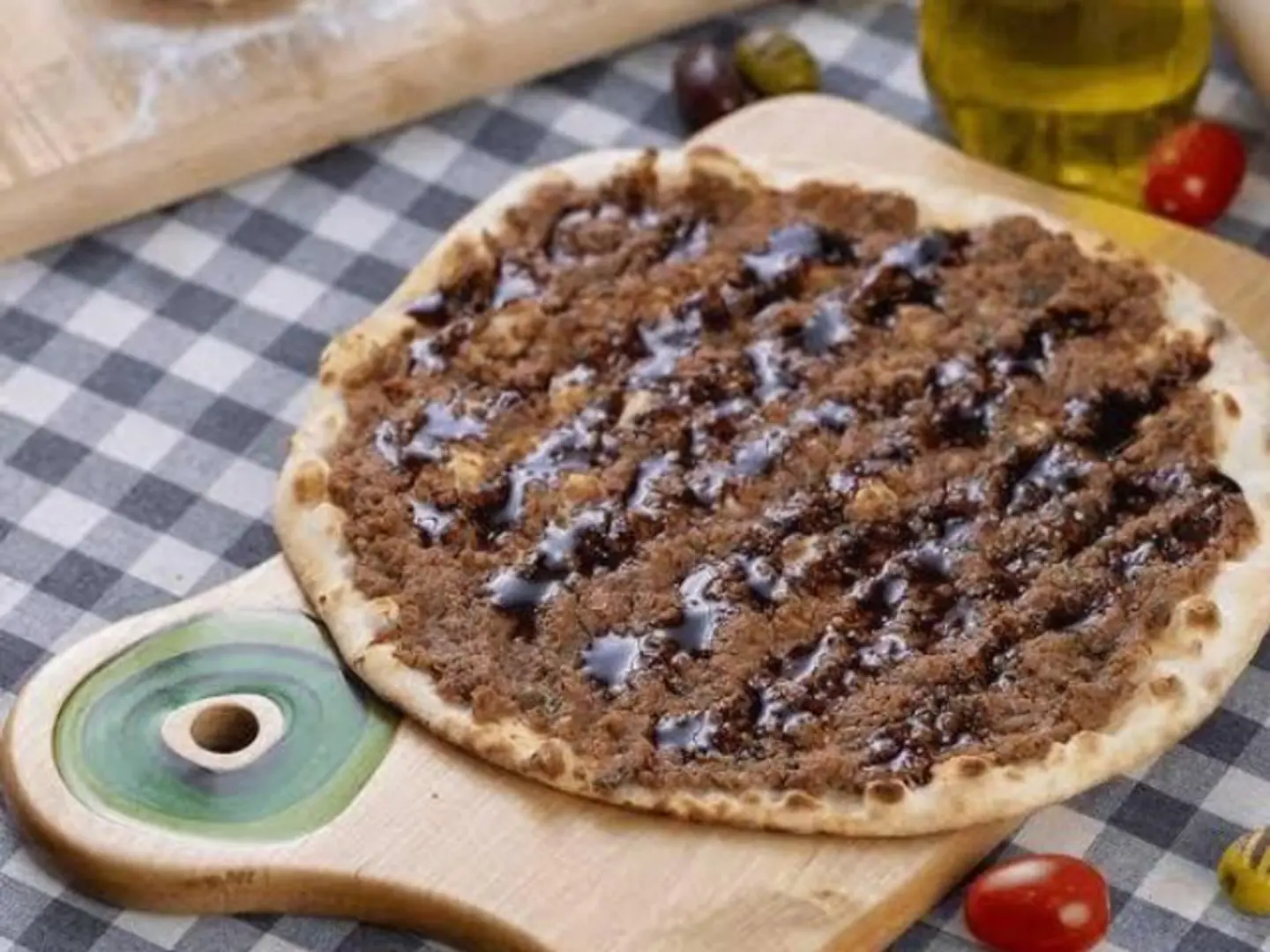 Beef Pie With Pomegranate Molasses