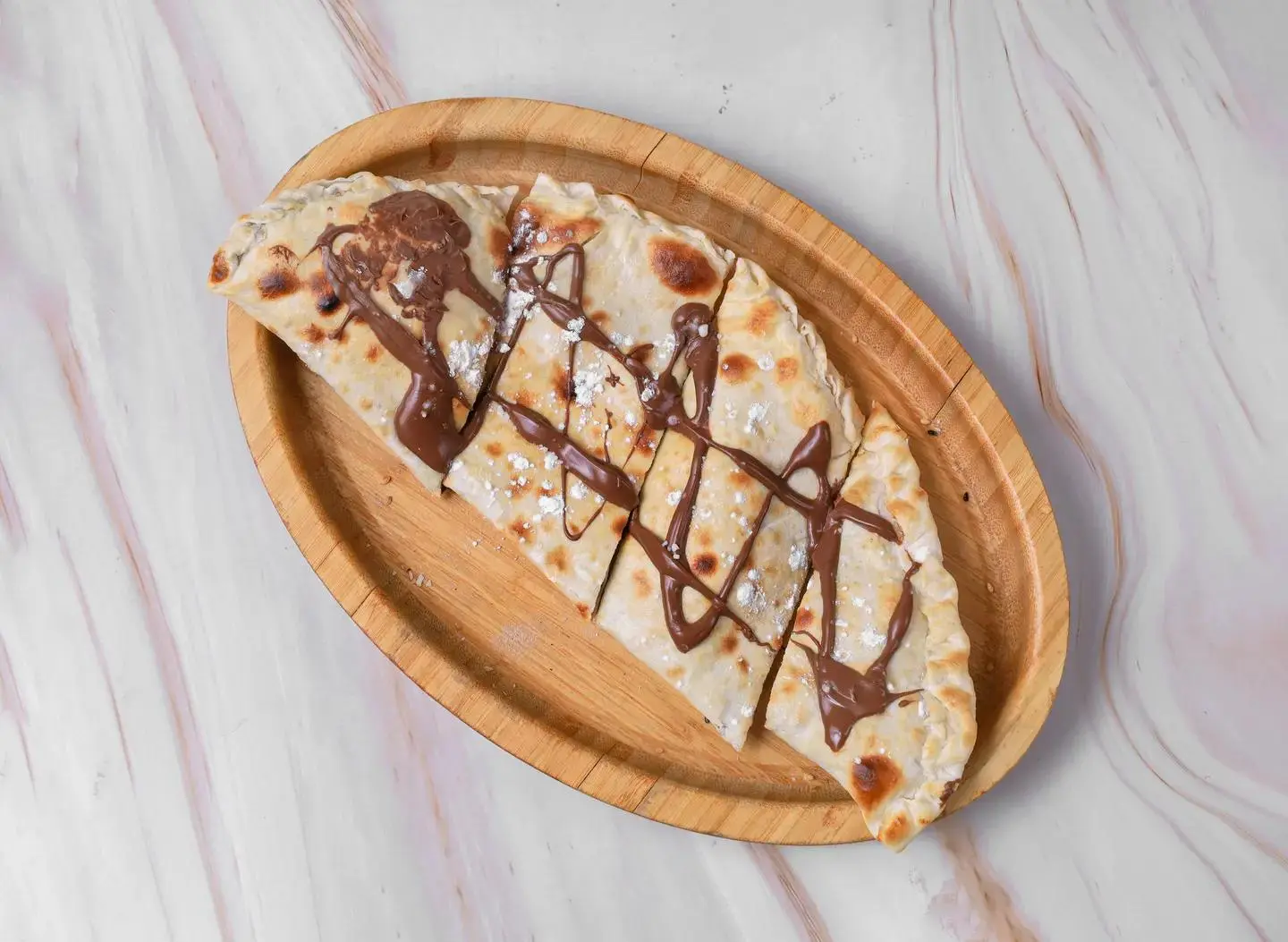 فطيرة نوتيلا فول سوداني