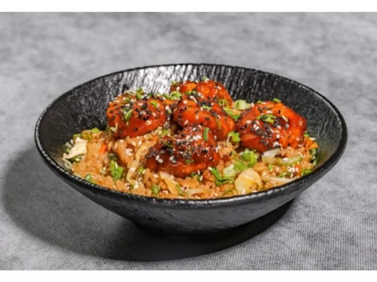 Rice Volcano Shrimp Buffalo
