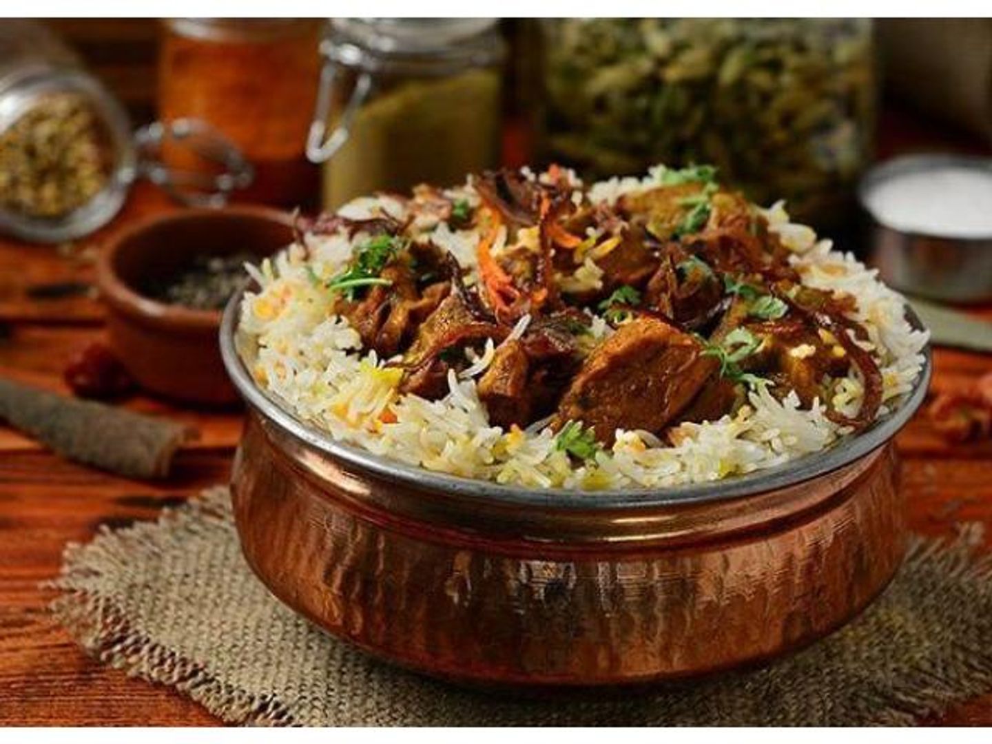 برياني لحم بقر