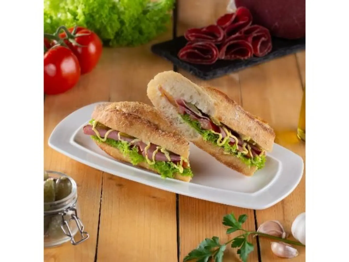 Minced Meat Baguette