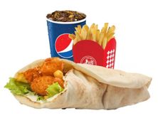 وجبة ساندوتش لبناني جمبري