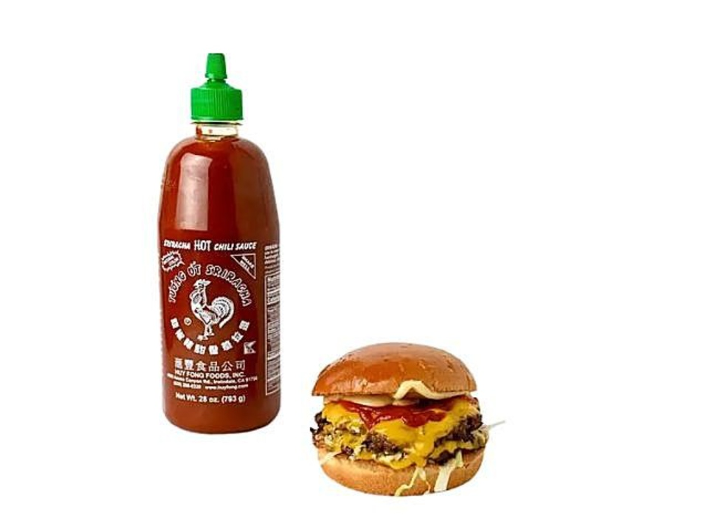 Double Beef Sriracha Sandwich