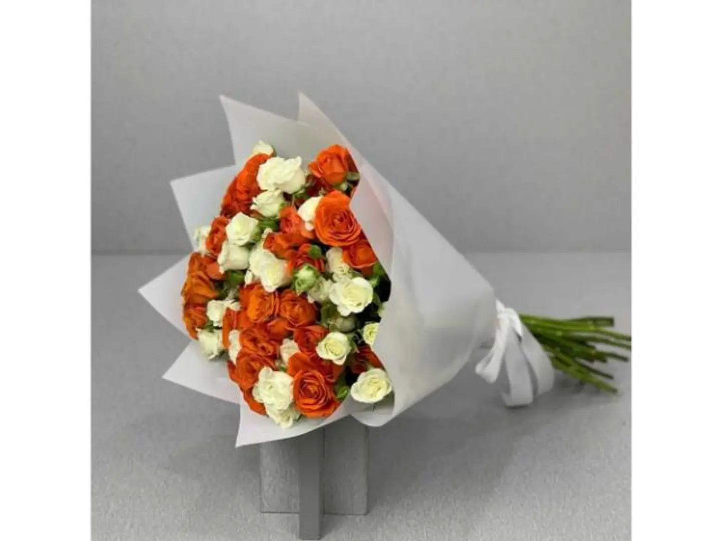 باقة البيبي روز والجوري