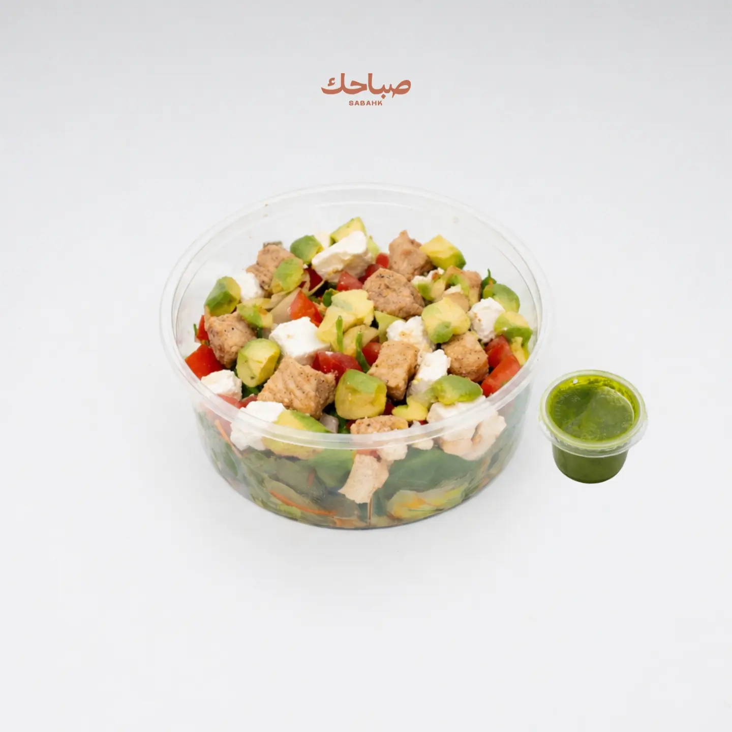 سلطة دجاج افوكادو