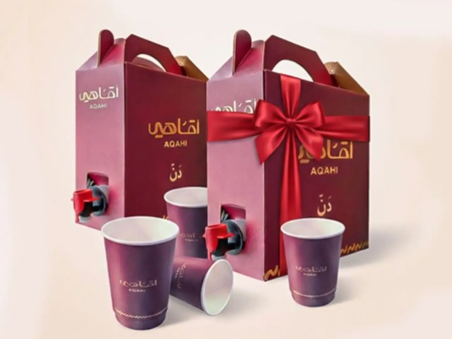 2 دَنّ قهوة اليوم 4 لتر