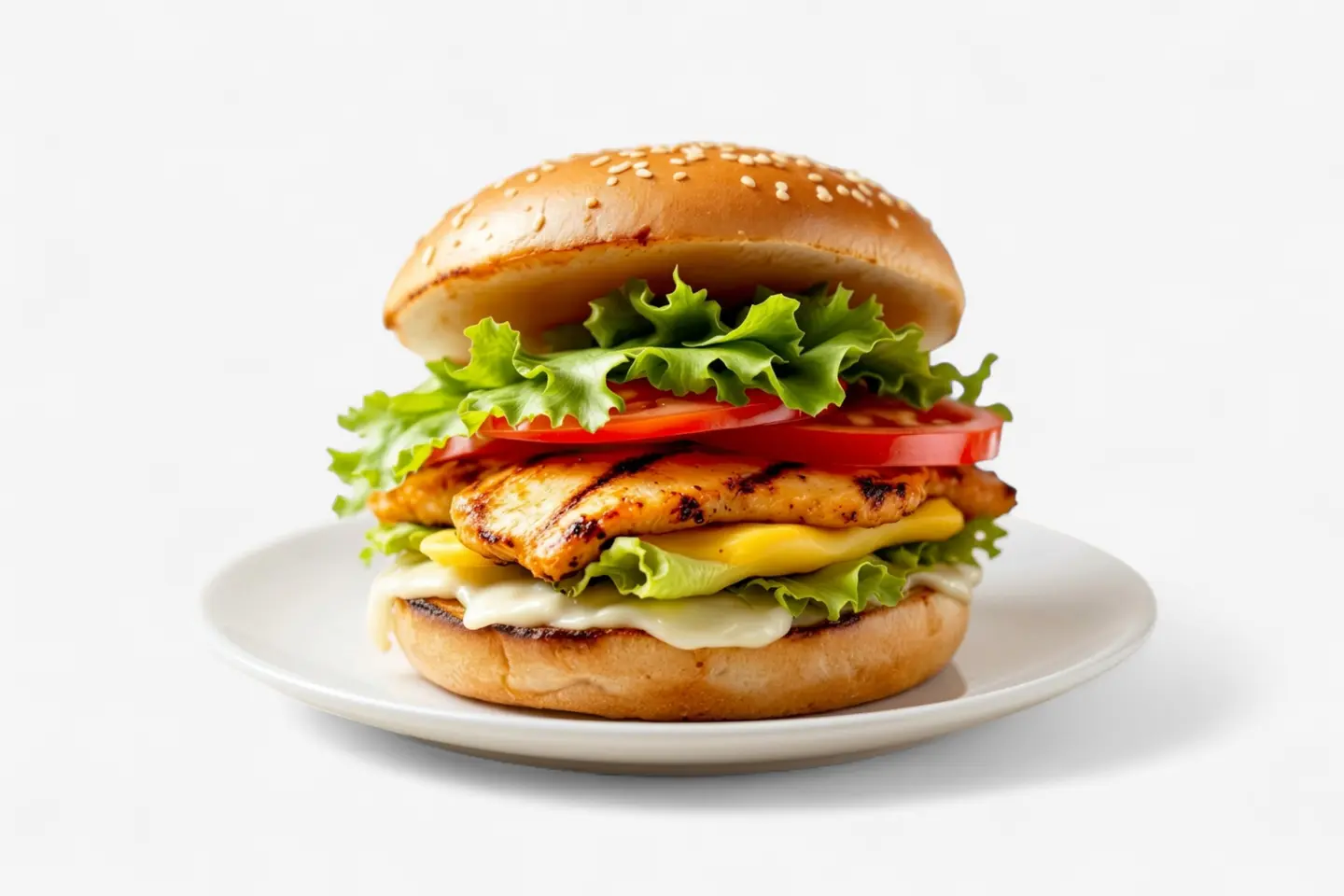 Grilled Chicken Burger