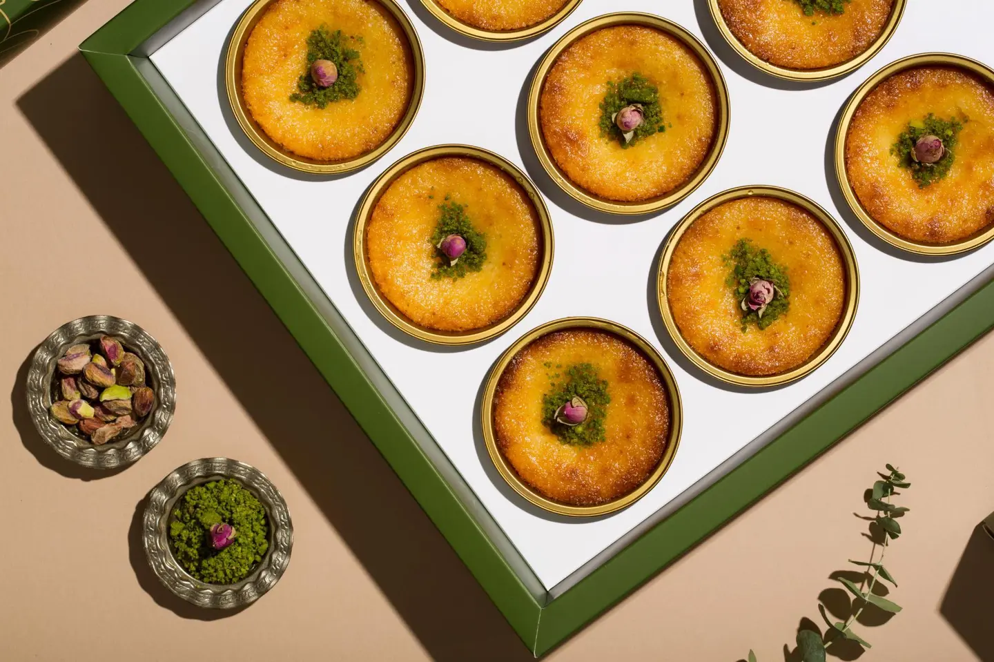 بسبوسة بالتوفي والبيكان ميني 12 قطعه