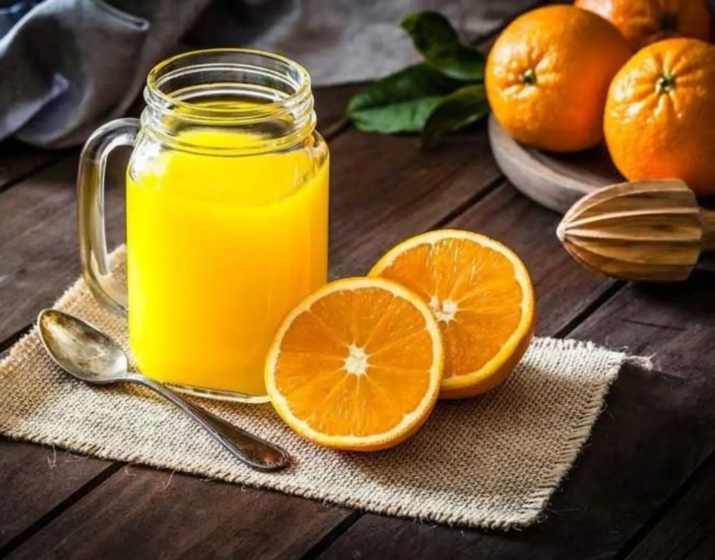 عصير البرتقال